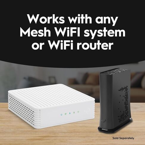 Hitron CODA DOCSIS 3.1 Modem | Certified with Comcast Xfinity, Charter Spectrum, Cox | 10x Faster Than DOCSIS 3.0 | Cable Modem with 1 Gbps Ethernet Port | Renewed in Saudi Arabia