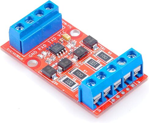 RS422 إلى TTL/UART/MCU وحدة التحويل المتبادل لإشارة المنفذ التسلسلي مع حماية من الجهد الزائد والتيار الزائد- (5 فولت) in Kuwait