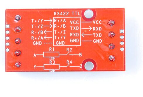 RS422 إلى TTL/UART/MCU وحدة التحويل المتبادل لإشارة المنفذ التسلسلي مع حماية من الجهد الزائد والتيار الزائد- (5 فولت) in Kuwait