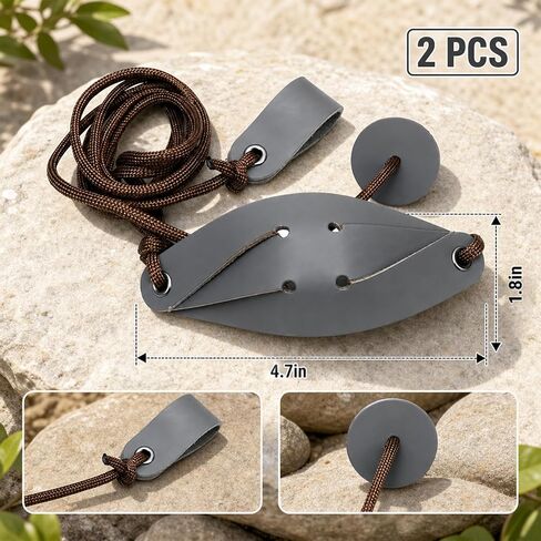 2Pcs Shepherd Sling and Rock Sling, Traditional Outdoor Throwing Tool for Dog Exercise and Skill Practice in Saudi Arabia