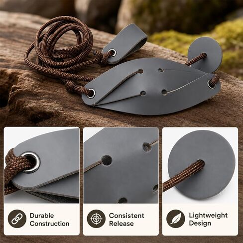 2Pcs Shepherd Sling and Rock Sling, Traditional Outdoor Throwing Tool for Dog Exercise and Skill Practice in Saudi Arabia