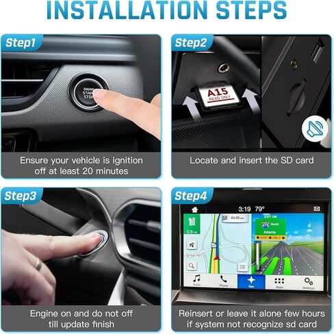 2026 A15 Navigation SD Card for SYNC 2 Ford & Lincoln, USA & Canada | A15 Map Update for F-150, Explorer, Escape, Fusion, Edge, MKZ and More, Compatible with Select 2011-2016 Models in Saudi Arabia