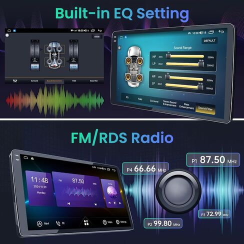 4 + 64GB ROM Android 15 Car Radio for Dodge Ram 1500 2500 3500 2002-2005 | 9 Inch 1280x800 IPS Touchscreen Stereo Upgrade Wireless CarPlay Android Auto Bluetooth 5G WIFI GPS FM Backup Camera in Saudi Arabia