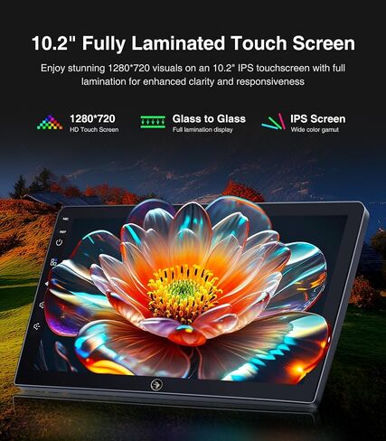 10 inch Touchscreen Car Stereo Radio for Dodge Ram 1500 2500 3500 2006-2012 Replacement Dash Kit w/Wired Wireless CarPlay Android Auto Navigation Linux Head Unit in Saudi Arabia