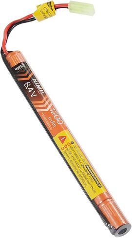 Lancer Tactical Airsoft Battery NIMH 8.4V Compatible with Most AEG M4 Airsoft- (8.4V, 1200mAh Stick Tamiya) in Saudi Arabia