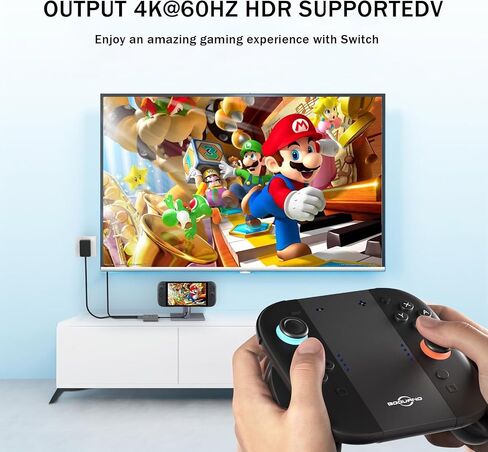 سويتش دوك 4K @ 60 هرتز محول تلفزيون محمول لرسو السفن usbc إلى محطة hdmi للتبديل 1/ OLED/سطح البخار/3 في 1 100 واط PD / USB3.0 / HDMI2.0 نوع c Hub in Kuwait