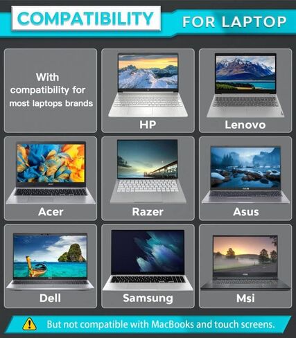 PYS Laptop Privacy Screen 16 Inch for Lenovo Dell HP - Removable 16.1" Laptop Screen Privacy Shield for 16:9 Widescreen Display - Anti Glare & Blue Light Screen Filters for Eye Protection in Saudi Arabia