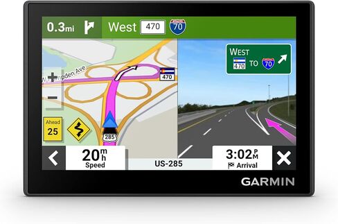 Garmin Drive™ 53 with Traffic, GPS Navigator, High-Resolution Touchscreen, Simple On-Screen Menus and Easy-to-See Map, Driver and Traffic Alerts (Renewed) in Saudi Arabia
