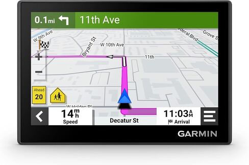 Garmin Drive™ 53 with Traffic, GPS Navigator, High-Resolution Touchscreen, Simple On-Screen Menus and Easy-to-See Map, Driver and Traffic Alerts (Renewed) in Saudi Arabia