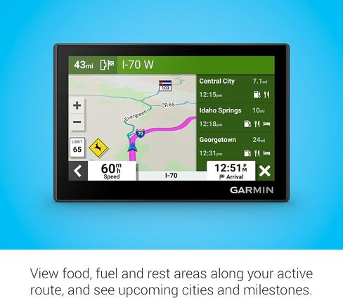 Garmin Drive™ 53 with Traffic, GPS Navigator, High-Resolution Touchscreen, Simple On-Screen Menus and Easy-to-See Map, Driver and Traffic Alerts (Renewed) in Saudi Arabia