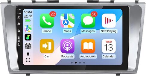 5G-WiFi6 (4Core 64G ROM) Car Radio Stereo for Toyota Camry 2006-2011(Not Fit JBL),9 inch Touch Screen Head Unit with Wireless Carplay Android Auto GPS Bluetooth SWC FM 1080P Backup Camera in Saudi Arabia