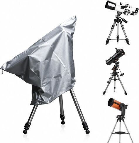 Telescope Cover for William Optics ZenithStar 81 APO 2017–Present, Outdoor Telescope Dust Cover with Drawstring, Oxford Fabric Protective Case for Tripod Telescopes in Saudi Arabia
