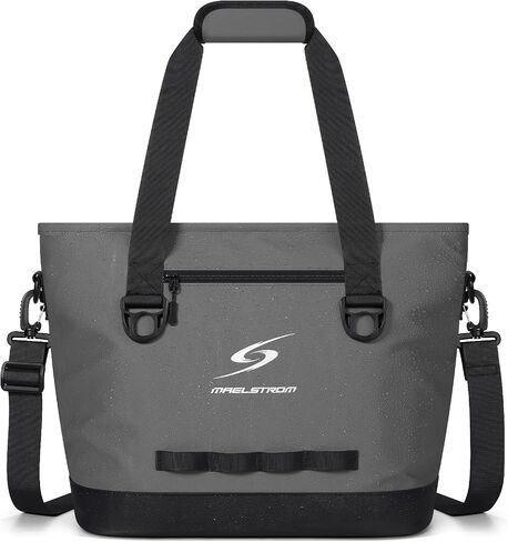 Maelstrom 30 Can Insulated Cooler Bag, Leakproof Soft Ice Chest | Tote Style,16h Cold（with Ice Block）,Lightweight,Collapsible,Peva Liner,Waterproof,Gear Loop,Multi-Pockets,For Shopping,Beach in Saudi Arabia