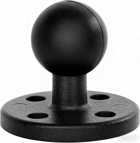 Strg 1'' Ball Mounts Base with Aluminum Alloy AMPS Holes Rectangle Plate | 1 Inch Ball Mount Base Compatible with RAM Mount and 1 Inch/ B Size/ 25MM Ball Socket Arms for Phone GoPro GPS Mounting in Kuwait