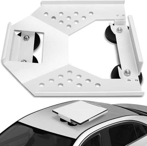 for Starlink Mini Car Roof Mount Magnetic Car Mount Kit Starlink Mini Accessories Bracket Flat Rv Trailer Roof Rack Quick Mobility, Suction Cup Vehicle Magnetic Car Rack System Rack Adapters in Kuwait