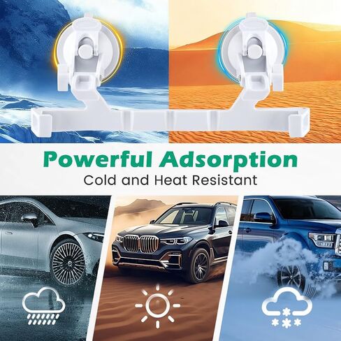 Starlink Mini Car Mount with Suction Cup for Dashboard & Windshield | Upgraded Stable Signal Bracket for Starlink Mini Satellite Internet, Compatible with Most Vehicles in Saudi Arabia