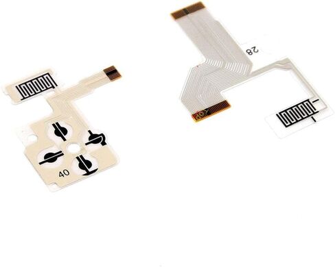 Replacement Direction Cross Button Left Key Volume Right Keypad Flex Cable Conductive Membrane for PSP 1000 1004 1001 1008 Game Console 1 (L+R +Volume) in Saudi Arabia