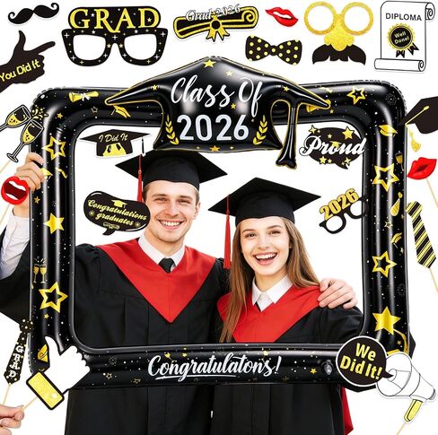 Back to School Decorations, 31PCS Back to School Photo Props with Inflatable School Bus, Back to School Photo Booth Props, School Bus Photo Prop for First Day of School Party Decorations in Saudi Arabia
