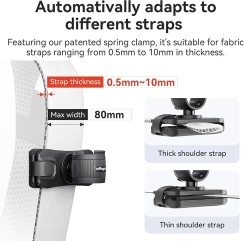 Selfie Stick Holder for Insta360/DJI/GoPro Quick Storage Holder Selfie Stick Portable Storage Adapter Action Camera Accessories with 360° Angle Adjustment in Saudi Arabia