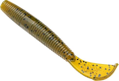 Strike King Rage Ned Cut-R Worm 3-Inch Fishing Lure, Unique and Exclusive Tail Design in Saudi Arabia