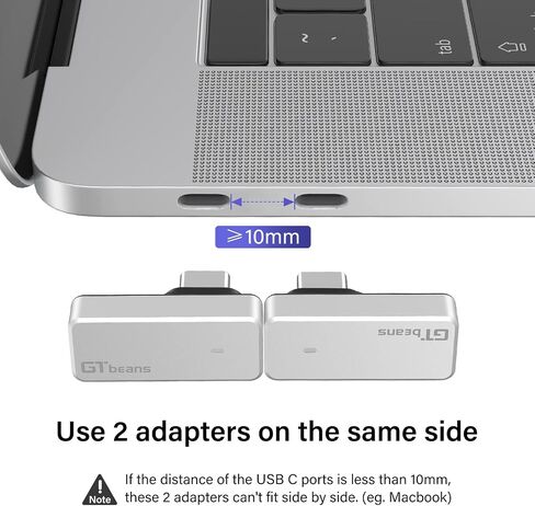 USB C Magnetic Adapter 24Pin (2 Pack), 40Gbps PD 240W Type C Connector | Right Angle, USB 4.0 Data Transfer & 8K 60Hz Video Output for Steam Deck, MacBook Pro/Air, Phones, for iPhone 17/16/15 in Saudi Arabia