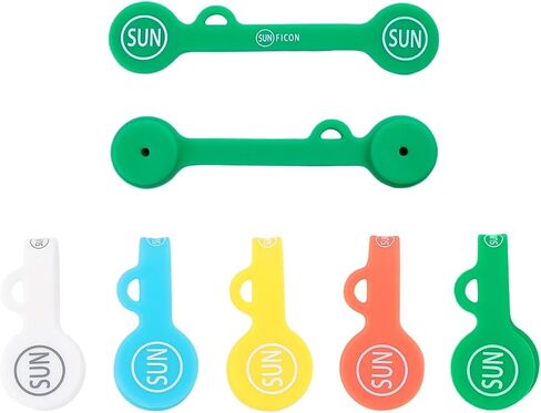 Cable Cord Organizer Magnetic Cord Organizers Twist Ties Magnet Clips Cord Wrap Keepers For Charging Cord Headphone Cord Holder Silicone Cable Strap Appliance Fridge Bookmark Whiteboard Keychain 5PACK in Saudi Arabia