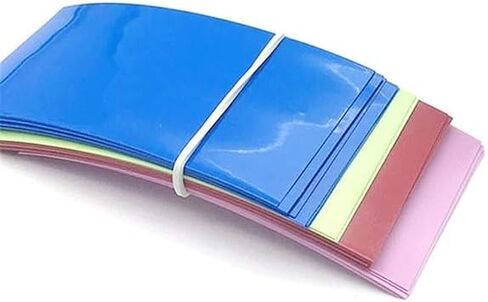 50pcs PVC Heat Shrink Tubing Sleeving, for Electronic Components Shrink wrap Parts in Saudi Arabia