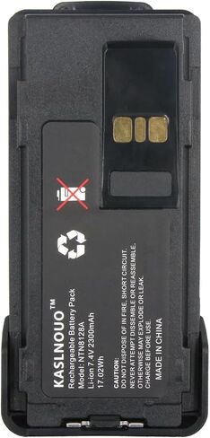 2-Pack Battery Replacement Compatible with Motorola APX 4000 APX 3000 APX2000 PMNN4448 PMNN4406AR Radio 7.4V 2300mAh with Belt Clip in Saudi Arabia