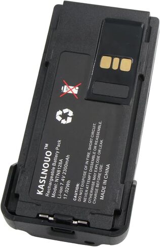 2-Pack Battery Replacement Compatible with Motorola APX 4000 APX 3000 APX2000 PMNN4448 PMNN4406AR Radio 7.4V 2300mAh with Belt Clip in Saudi Arabia