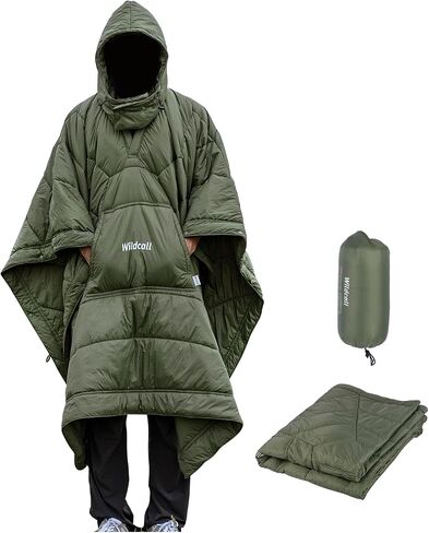 WildCall Hooded Camping Blanket with 3M Thinsulate Insulation in Saudi Arabia