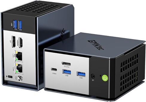 GMKtec Gaming Mini PC K8 Plus AMD Ryzen 7 8845HS(8C/16T, up to 5.1GHz) | Small Desktop Computer for Office Home, 32GB DDR5 RAM 2TB SSD, Dual NIC 2.5G, HDMI 2.1, USB4 in Saudi Arabia