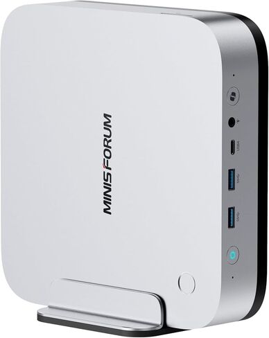 MINISFORUM AI X1-255 Mini PC AMD Ryzen 7 255 (8C/16T, up to 4,9 GHz), 32 GB DDR5 RAM 1 TB M.2 SSD,HDMI/DP/USB4 (4K@120 Hz), Dual Speaker/DMIC,USB-A X 3, 2.5G LAN, Wi-Fi 7/BT5.4 in Kuwait