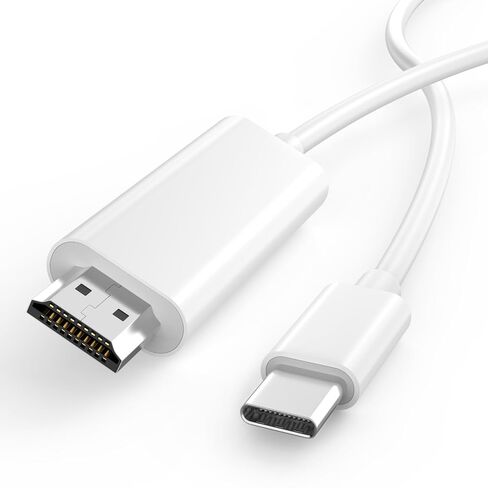 محول كابل Apple Lightning إلى HDMI معتمد من Apple MFi لأجهزة iPhone إلى التلفزيون | موصل شاشة مزامنة محول AV رقمي 1080P متوافق مع iPhone 14 13 12 11 Pro Max XS XR X 8 إلى شاشة عرض التلفزيون in Kuwait