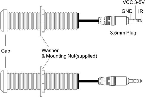 IR Repeater,IR Remote Repeater, Infrared Remote Control Extender Kit in Saudi Arabia