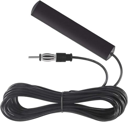 Radio Antenna for Cars, Trucks, RV, SUV -AM FM Radio Antenna, Hidden Windshield Antenna with DIN Plug, Adhesive Mount Hidden Patch Antenna for Vehicle Car Truck Stereo Receiver Player Amplifier in Saudi Arabia