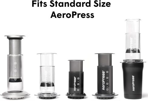 AeroPress White Paper Micro-Filters, 2 pack, 700 Count Count | Compostable Coffee Filters Made From White, Chlorine-Free Paper, Fits Standard Size AeroPress Manual Coffee Makers in Saudi Arabia