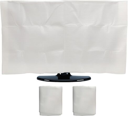 Foam Flat Screen TV Cover Fits Up to 36" H x 65" W Flat Screen TV，60-65 Inch Television Foam Cover for TV Protection During House Moving, Storage, or Home Renovation-1 Pack in Saudi Arabia