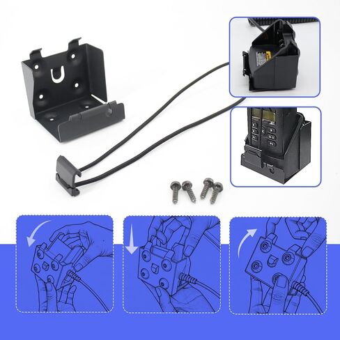 RLN6433A NNTN8525 Rapid Vehicle Car Charger for Motorola R7 XPR7550 XPR6550 XPR6350 XPR3500 XPR3300e XPR7350e APX4000 APX1000 APX 900 Radio & Compatible with PMNN4409/4077/4448 Batteries in Saudi Arabia