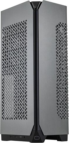 Cooler Master NCORE 100 MAX Mini-ITX PC Case Bundle – Includes 850W 80 Plus Gold PSU PCIe 5.0 Power Supply, 120mm AIO Liquid Cooler & PCIe 4.0 Riser Cable, Premium Small Form Factor SFF Design in Saudi Arabia