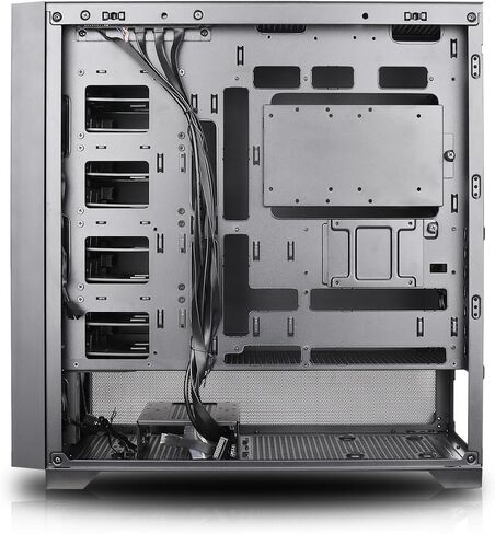 Rosewill Helium NAS Max | ATX Mid Tower Computer Case | Mesh Panel | 4 x 140mm PWM Fan | Support 11 x 3.5 HDD | BTF Motherboard Compatible | USB 3.2 Type-C | Ideal for DIY NAS, AI in Saudi Arabia