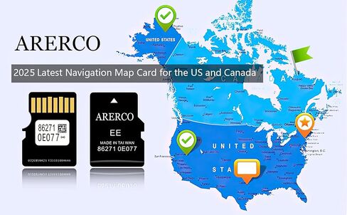 2026 Navigation SD Card Map Update for Toyota | 86271 0E077, 4Runner, Camry, Corolla, Highlander, Prius, Tacoma, Tundra, RAV4, Mirai, Venza, Sienna, Avalon GPS Map USA/CAN in Saudi Arabia