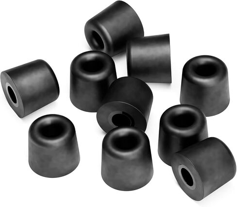 Decibullz Custom Molded Memory Foam Earbud Tips – 5 Pairs Medium | Comfortable Ear Bud Replacement Tips for Earphones & Earplugs (Pack of 1) in Saudi Arabia
