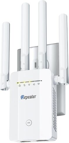 2026 New WiFi Extender Signal Booster, Long Range up to 13355Sq.ft, Wireless Internet Repeater Routers Signal Amplifier for Home, Office, Garage, 8X Faster Access Point with Ethernet Port, 1-Tap Setup in Saudi Arabia