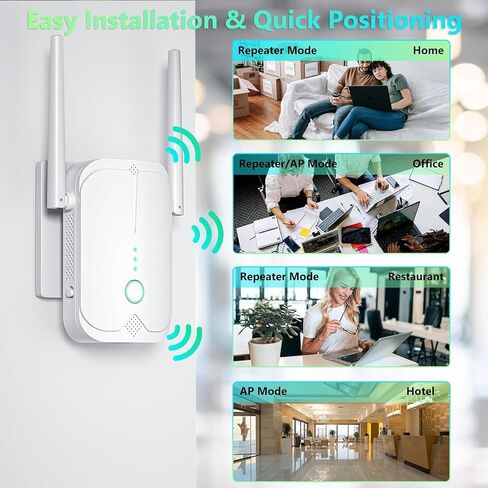 WiFi Extender Signal Booster Up to 10000sq.ft and 85+ Devices in Saudi Arabia