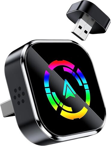 Ablink 2026 Upgarded Wireless CarPlay Adapter for iPhone & Android | Wired to Wireless Carplay Mini USB Design Plug & Play Car Play Adapter, Fast Stable Auto-Reconnect in Saudi Arabia