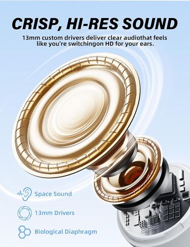 New Version Wireless Gaming Earbuds, 20ms Ultra Low Latency, 2.4GHz + Bluetooth 5.3 Dual Mode, ENC Mic, USB-C Dongle Compatible with PS5/PS4, Meta Quest 3/3S/2, Steam Deck, PC & Mobile - White in Saudi Arabia