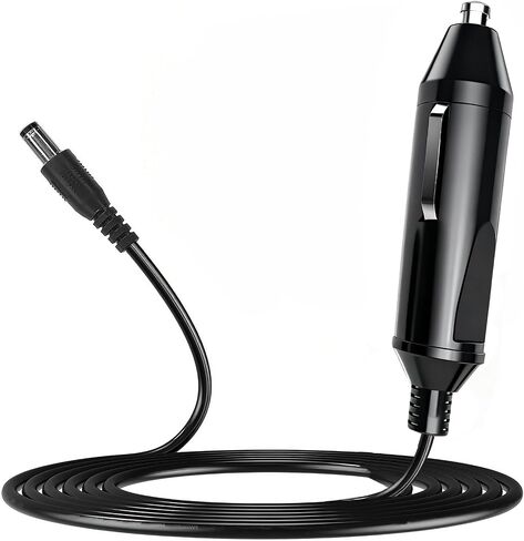 Car 12V DC Adapter for Topcon FC-5000 FC-6000 Controller GPS EDAC EA10301 | FC6000 FC5000 GNSS Dual Hiper V UHF II Tablet Pocket-3D Auto Charger in Saudi Arabia