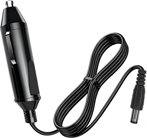 Car 12V DC Adapter for Topcon FC-5000 FC-6000 Controller GPS EDAC EA10301 | FC6000 FC5000 GNSS Dual Hiper V UHF II Tablet Pocket-3D Auto Charger in Saudi Arabia