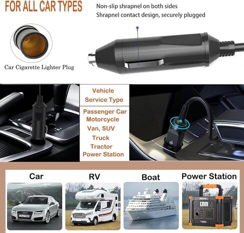 Car 12V DC Adapter for Topcon FC-5000 FC-6000 Controller GPS EDAC EA10301 | FC6000 FC5000 GNSS Dual Hiper V UHF II Tablet Pocket-3D Auto Charger in Saudi Arabia
