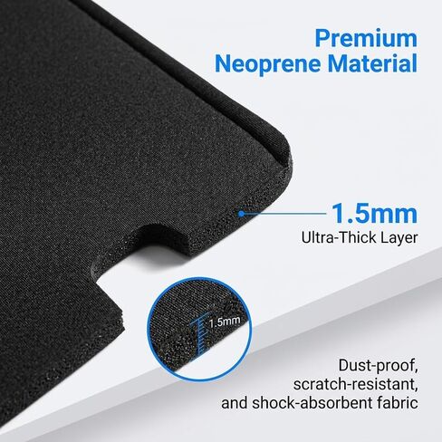 Dust Cover for Samsung 34" Odyssey G5 Gaming Monitor, Neoprene | Compatible with G55T, G55A, 1.5mm Thick Neoprene for Ultra-Wide Curved Screen, Waterproof, Anti-Scratch & Anti-Fingerprint in Saudi Arabia